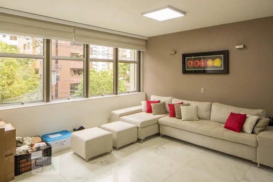 Foto 2 de Apartamento com 3 Quartos para alugar, 145m² em Lourdes, Belo Horizonte