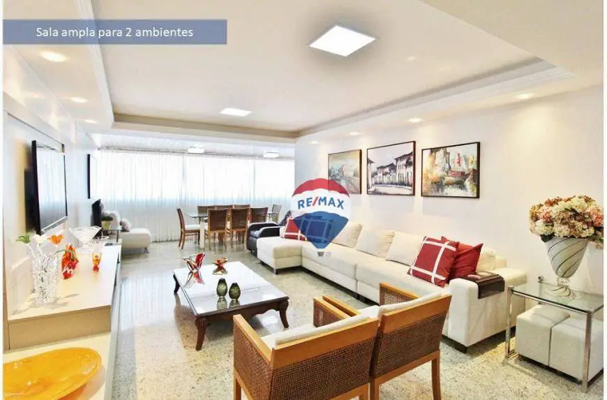 Foto 2 de Apartamento com 4 Quartos à venda, 202m² em Manaíra, João Pessoa