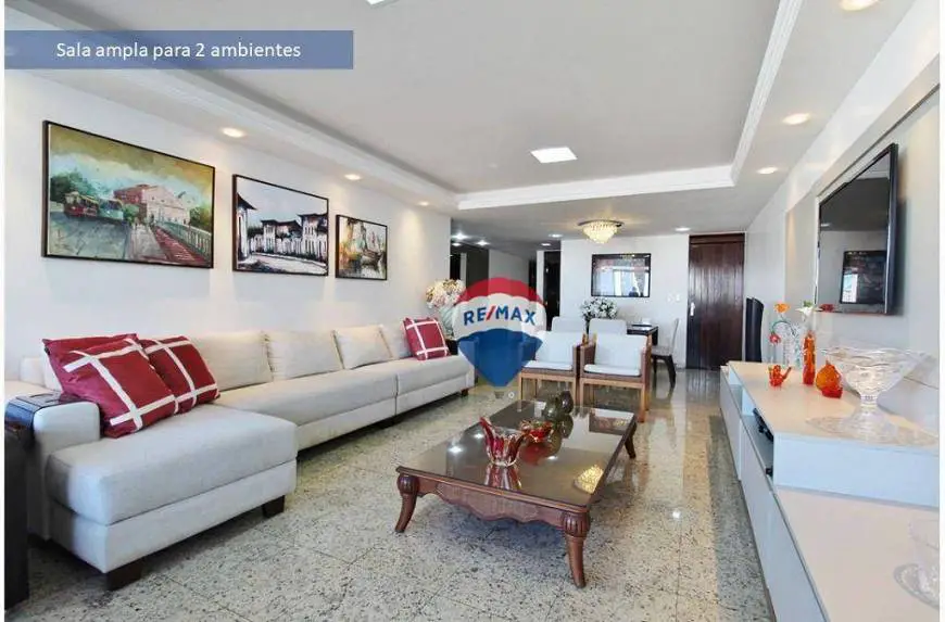 Foto 4 de Apartamento com 4 Quartos à venda, 202m² em Manaíra, João Pessoa