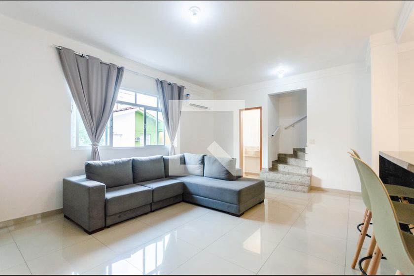 Foto 4 de Casa de Condomínio com 3 Quartos para alugar, 150m² em Boqueirão, Santos