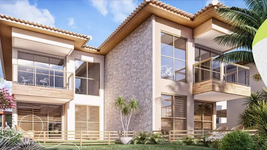 Foto 1 de Casa de Condomínio com 4 Quartos à venda, 137m² em Barra do Jacuípe, Camaçari
