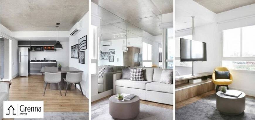 Foto 4 de Apartamento com 1 Quarto para alugar, 63m² em Brooklin, São Paulo
