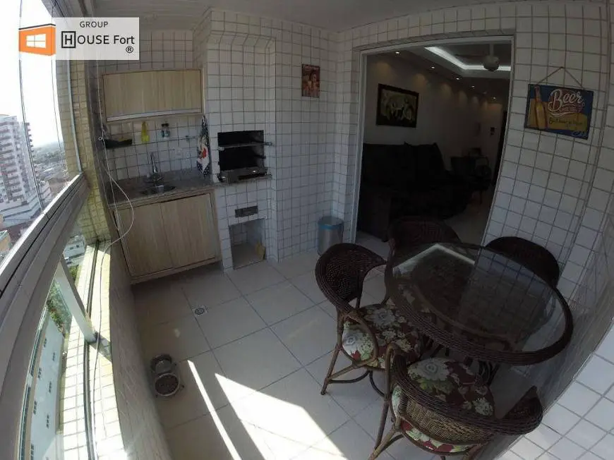 Foto 4 de Apartamento com 3 Quartos à venda, 100m² em Vila Guilhermina, Praia Grande