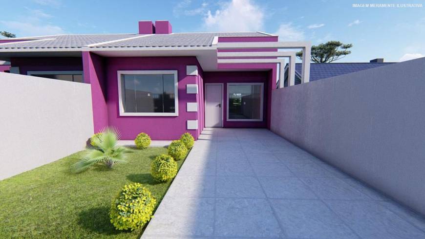 Foto 4 de Casa com 3 Quartos à venda, 73m² em Campina Da Barra, Araucária