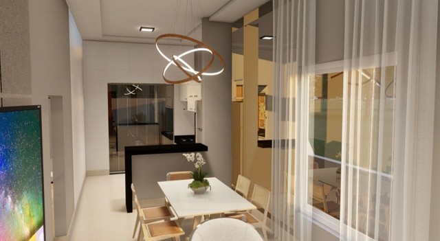 Foto 4 de Casa de Condomínio com 3 Quartos à venda, 110m² em Centro, Barra dos Coqueiros