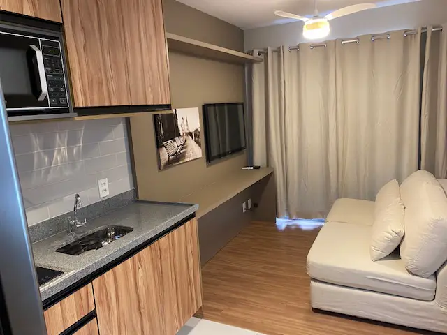 Foto 1 de Apartamento com 1 Quarto para alugar, 28m² em Centro, São Paulo