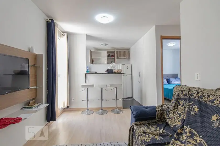 Foto 3 de Apartamento com 2 Quartos para alugar, 40m² em Colônia Rio Grande, São José dos Pinhais