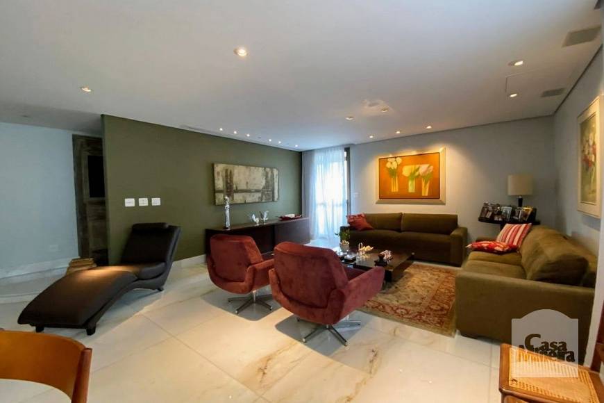 Foto 2 de Apartamento com 4 Quartos à venda, 252m² em Lourdes, Belo Horizonte