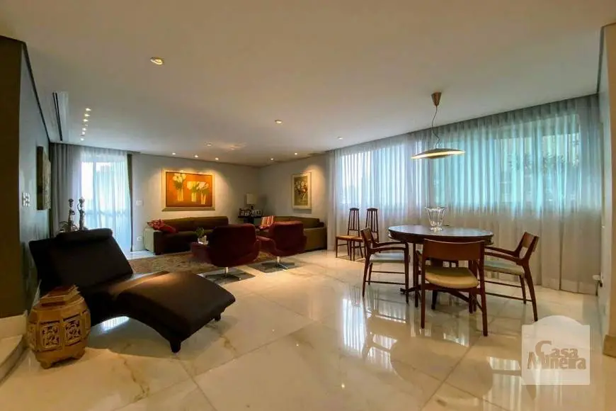 Foto 4 de Apartamento com 4 Quartos à venda, 252m² em Lourdes, Belo Horizonte