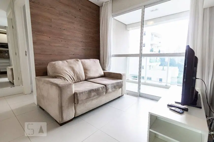 Foto 2 de Apartamento com 1 Quarto para alugar, 37m² em Chácara Santo Antônio, São Paulo