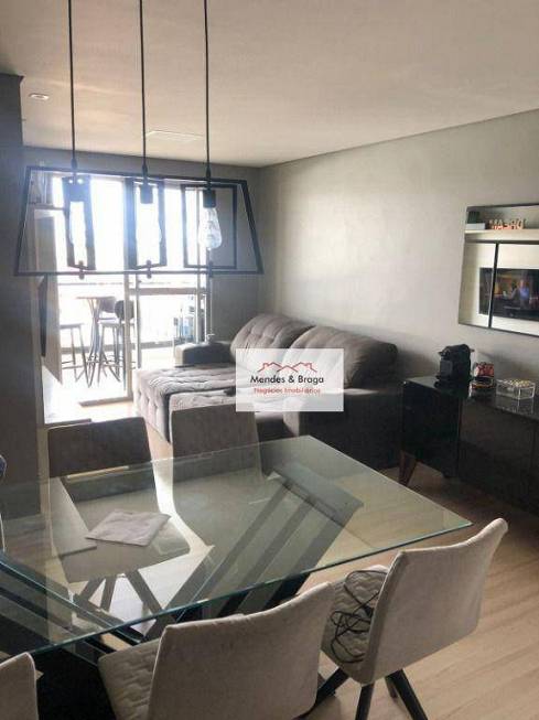 Foto 1 de Apartamento com 3 Quartos à venda, 76m² em Vila Galvão, Guarulhos