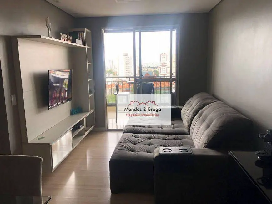 Foto 3 de Apartamento com 3 Quartos à venda, 76m² em Vila Galvão, Guarulhos