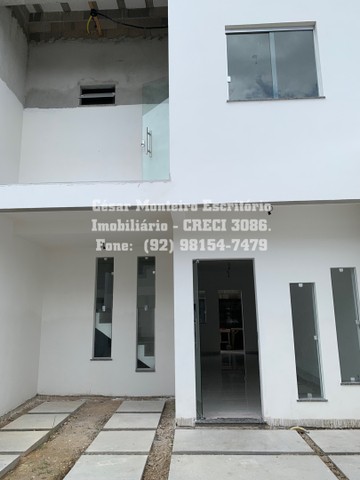 Foto 1 de Casa de Condomínio com 3 Quartos à venda, 88m² em Colônia Santo Antônio, Manaus