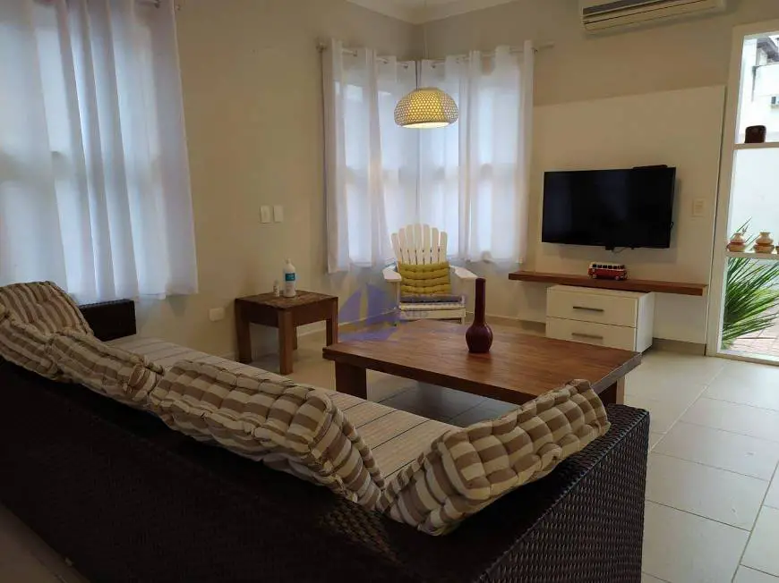 Foto 1 de Casa de Condomínio com 3 Quartos para alugar, 135m² em Praia de Juquehy, São Sebastião