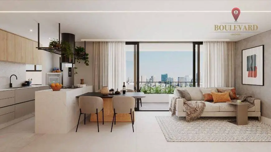 Foto 3 de Apartamento com 2 Quartos à venda, 109m² em Cabral, Curitiba