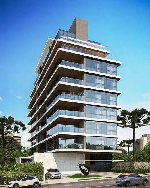 Foto 2 de Apartamento com 3 Quartos à venda, 190m² em Cabral, Curitiba