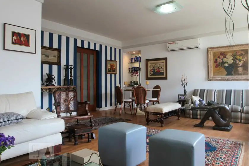 Foto 2 de Apartamento com 3 Quartos para alugar, 160m² em Leblon, Rio de Janeiro