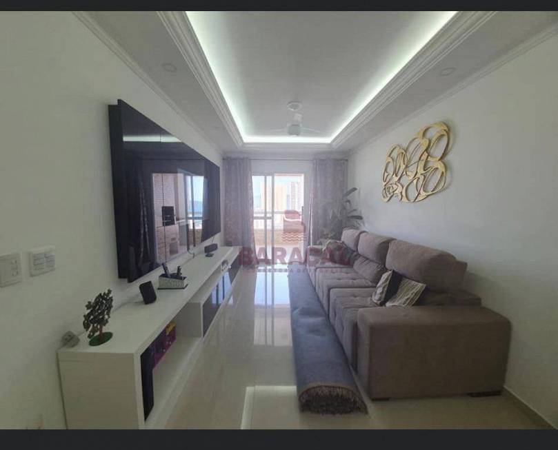 Foto 4 de Apartamento com 3 Quartos para alugar, 120m² em Vila Guilhermina, Praia Grande