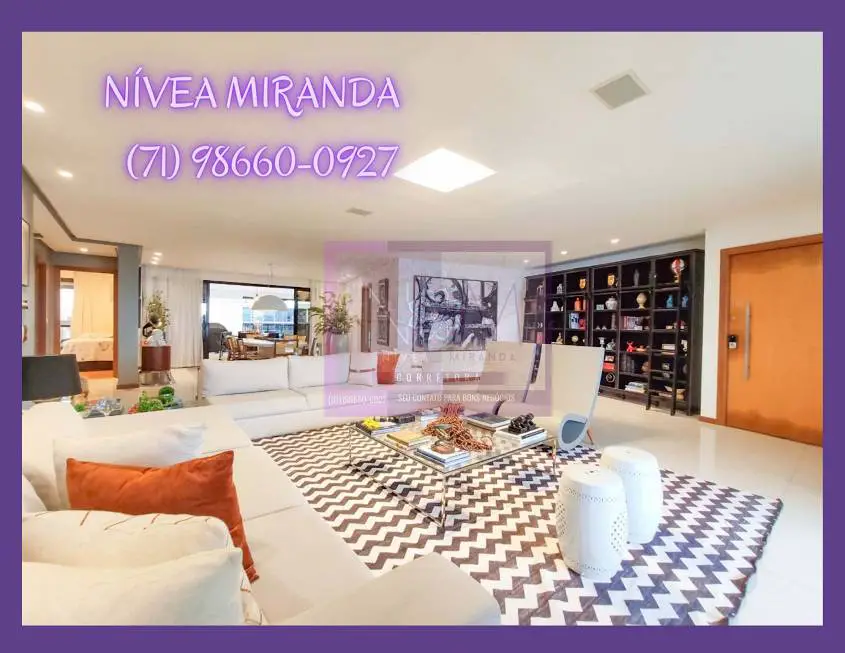 Foto 5 de Apartamento com 5 Quartos à venda, 330m² em Barra, Salvador