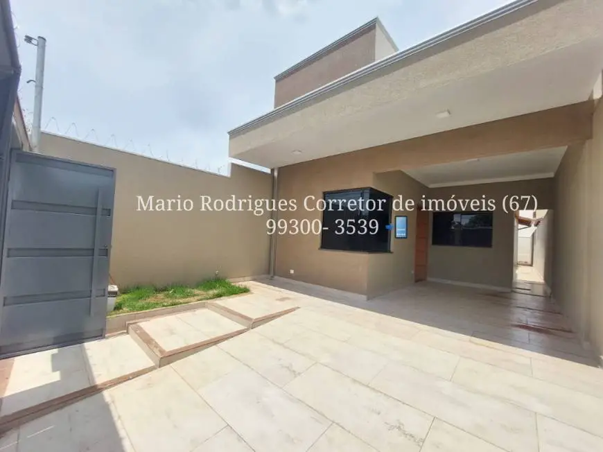 Foto 1 de Casa com 3 Quartos à venda, 102m² em Caiçara, Campo Grande