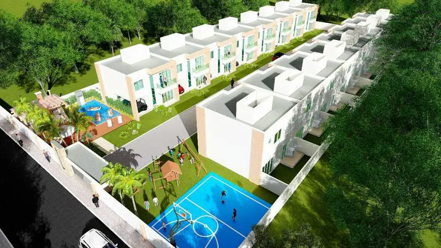 Foto 3 de Casa de Condomínio com 3 Quartos à venda, 115m² em Ipitanga, Lauro de Freitas