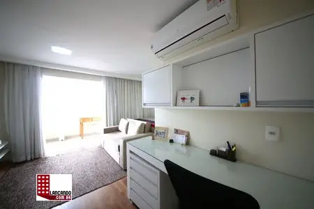 Foto 1 de Apartamento com 1 Quarto para venda ou aluguel, 33m² em Santo Amaro, São Paulo
