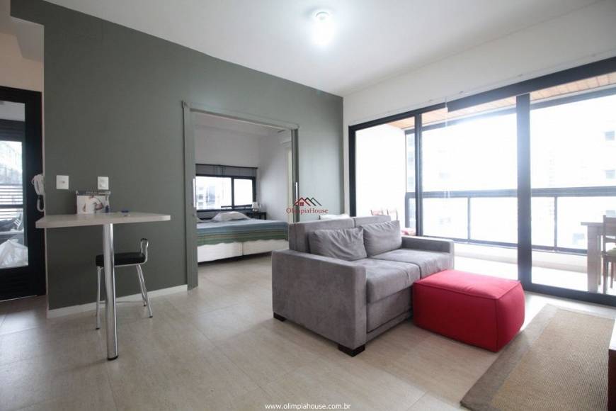 Foto 3 de Apartamento com 1 Quarto à venda, 65m² em Vila Olímpia, São Paulo