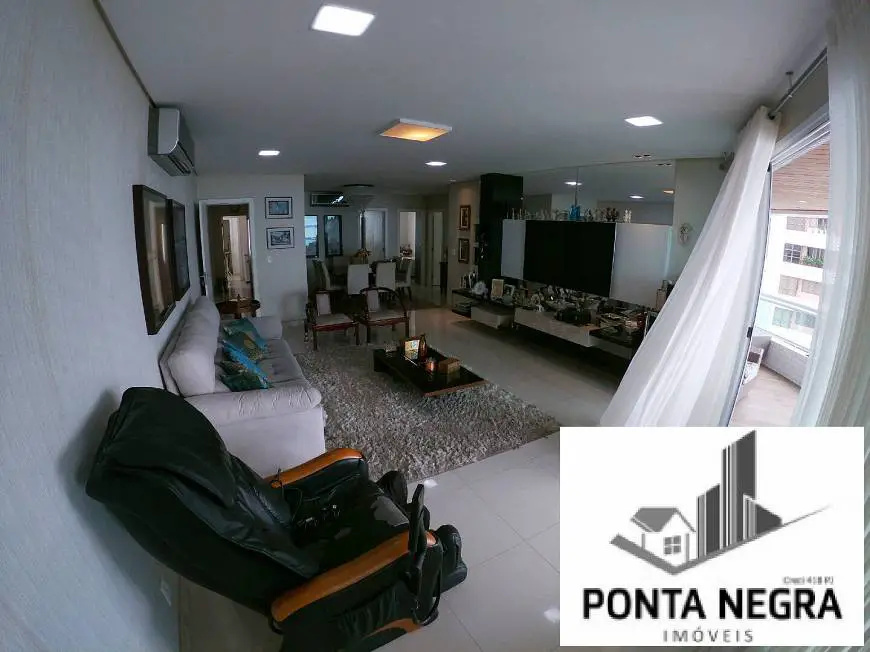 Foto 3 de Apartamento com 3 Quartos para alugar, 180m² em Ponta Negra, Manaus