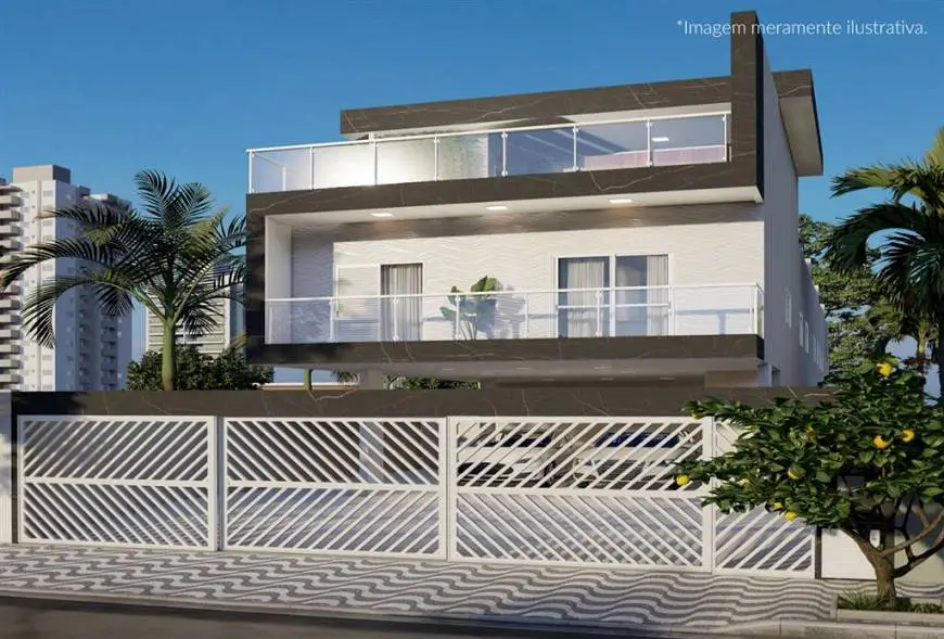 Foto 1 de Casa com 3 Quartos à venda, 78m² em Vila Guilhermina, Praia Grande