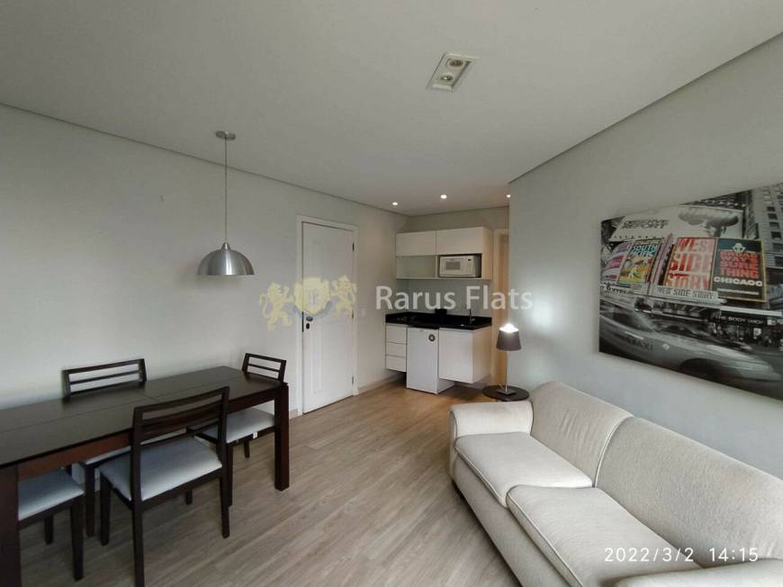 Foto 1 de Flat com 1 Quarto para alugar, 45m² em Paraíso do Morumbi, São Paulo