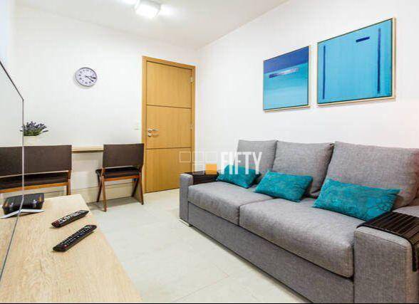 Foto 2 de Apartamento com 1 Quarto à venda, 39m² em Itaim Bibi, São Paulo