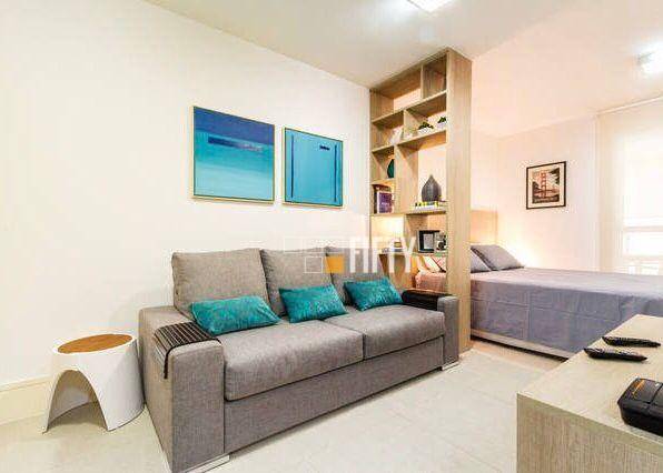 Foto 3 de Apartamento com 1 Quarto à venda, 39m² em Itaim Bibi, São Paulo