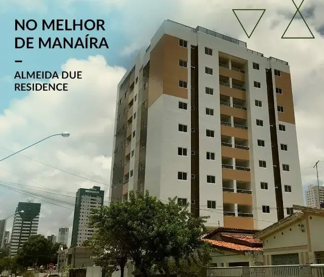 Foto 1 de Apartamento com 3 Quartos à venda, 82m² em Manaíra, João Pessoa