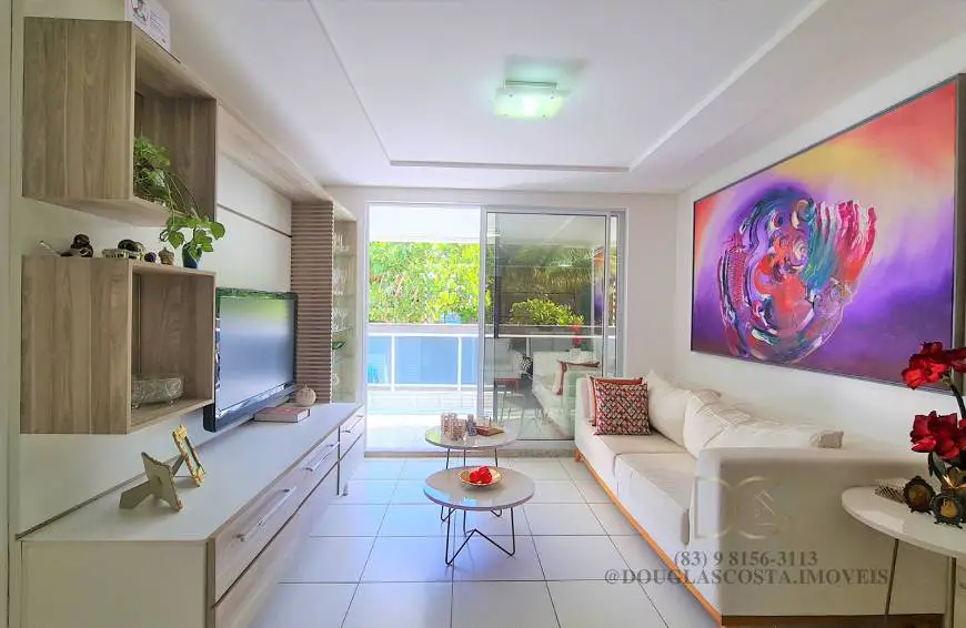 Foto 1 de Apartamento com 4 Quartos à venda, 160m² em Ponta De Campina, Cabedelo