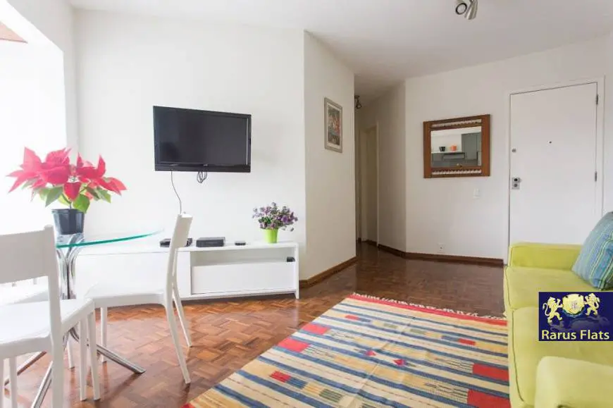 Foto 4 de Flat com 1 Quarto para alugar, 60m² em Jardins, São Paulo