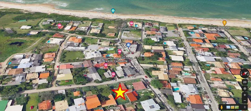 Foto 3 de Lote/Terreno à venda, 357m² em Campeche, Florianópolis