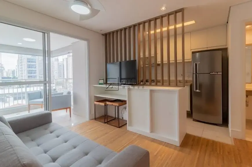 Foto 3 de Apartamento com 1 Quarto para alugar, 54m² em Vila Olímpia, São Paulo