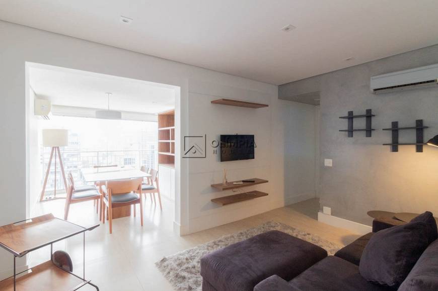 Foto 3 de Apartamento com 1 Quarto para alugar, 80m² em Vila Olímpia, São Paulo