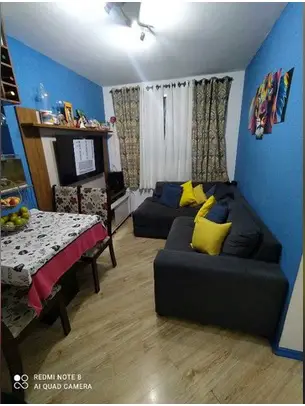 Foto 1 de Apartamento com 2 Quartos para alugar, 45m² em Parque São Vicente, Mauá