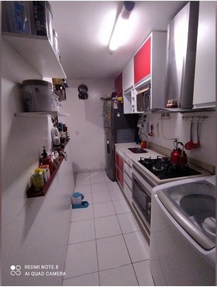 Foto 2 de Apartamento com 2 Quartos para alugar, 45m² em Parque São Vicente, Mauá