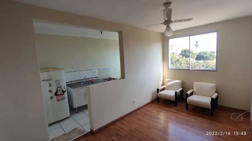 Foto 1 de Apartamento com 2 Quartos para alugar, 48m² em Umuarama, Araçatuba