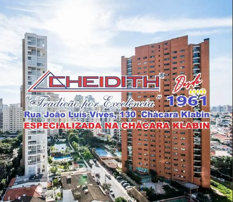 Foto 3 de Apartamento com 4 Quartos à venda, 198m² em Chácara Klabin, São Paulo