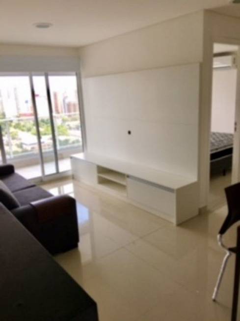 Foto 1 de Flat com 1 Quarto à venda, 52m² em Campo Belo, São Paulo