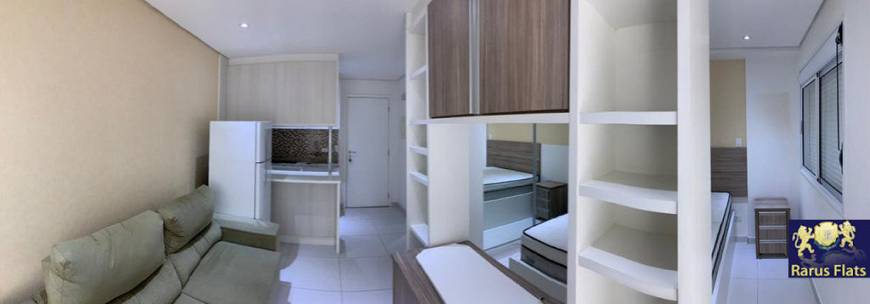 Foto 1 de Flat com 1 Quarto para alugar, 34m² em Morumbi, São Paulo