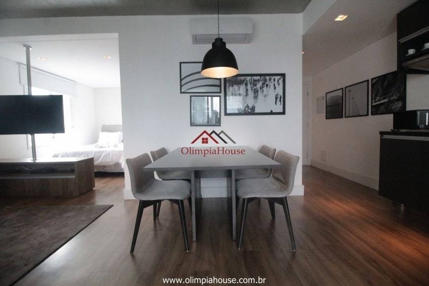 Foto 5 de Apartamento com 1 Quarto para alugar, 63m² em Brooklin, São Paulo