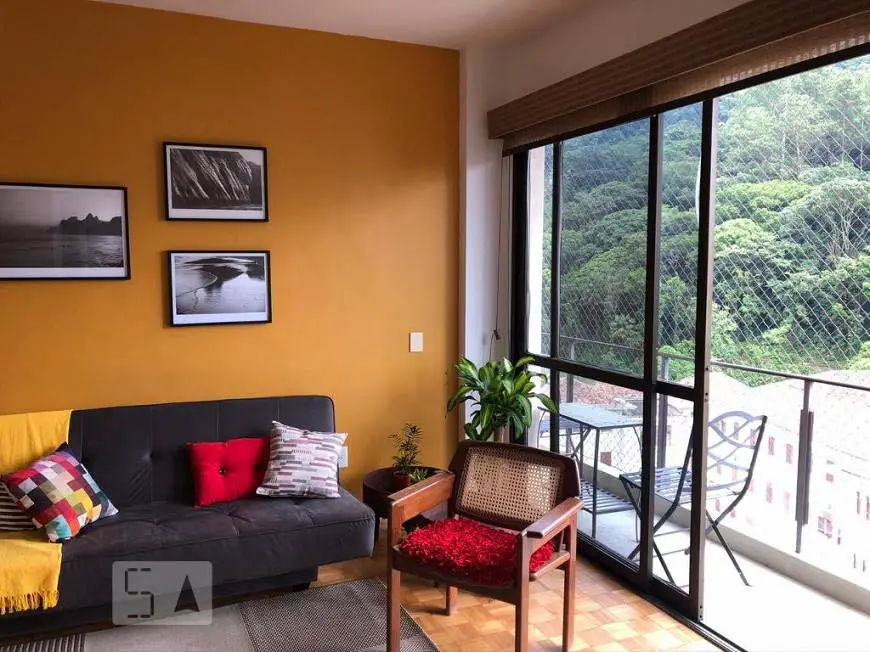 Foto 2 de Apartamento com 1 Quarto para alugar, 70m² em Laranjeiras, Rio de Janeiro