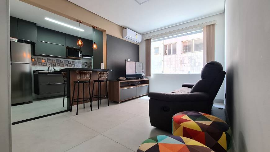Foto 1 de Apartamento com 2 Quartos à venda, 57m² em Campo da Aviação, Praia Grande