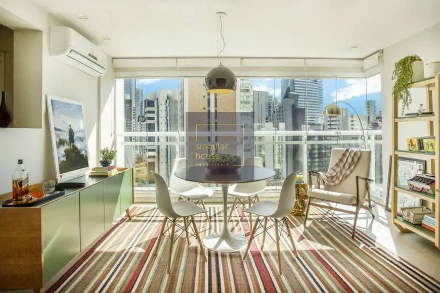 Foto 1 de Apartamento com 2 Quartos para alugar, 80m² em Cidade Monções, São Paulo
