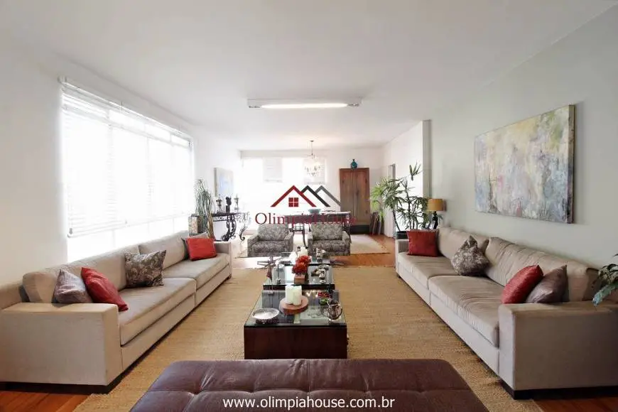 Foto 1 de Apartamento com 3 Quartos para alugar, 270m² em Higienópolis, São Paulo