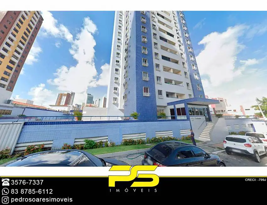 Foto 1 de Apartamento com 3 Quartos para alugar, 70m² em Tambauzinho, João Pessoa